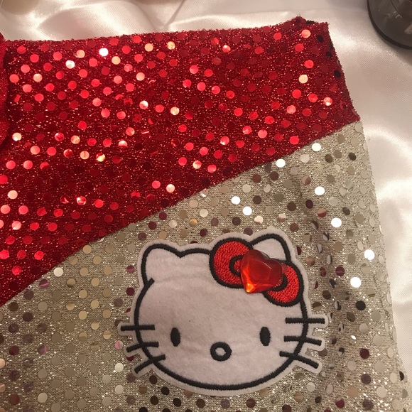 Rare 🍒vintage custom hello kitty rave outfit and earrings set❤️ - Picture 10 of 14